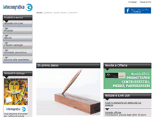 Tablet Screenshot of la-tecnografica.it